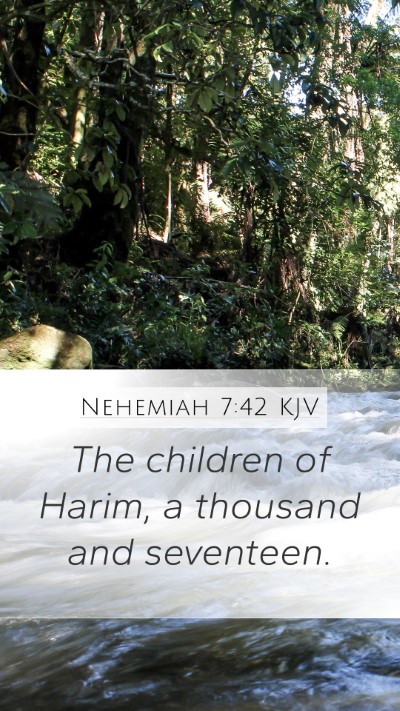 Nehemiah 7:42 Explained