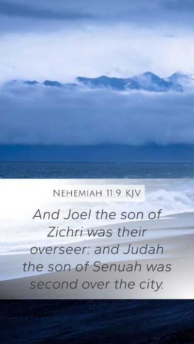 Nehemiah 11:9 Explained