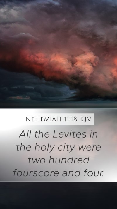 Nehemiah 11:18 Explained