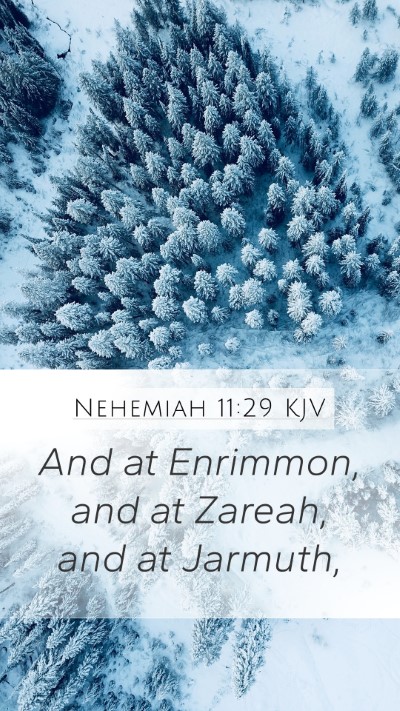 Nehemiah 11:29 Explained