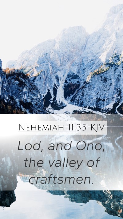 Nehemiah 11:35 Explained