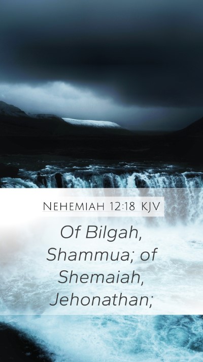 Nehemiah 12:18 Explained