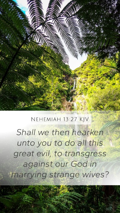 Nehemiah 13:27 Explained