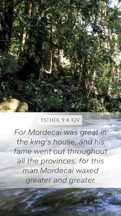 Esther 9:4 Explained