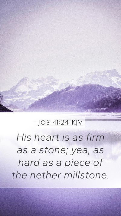 Job 41:24 Explained