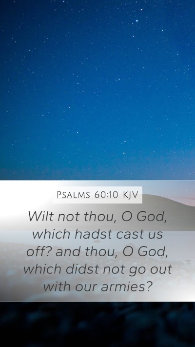 Psalms 60:10 Explained