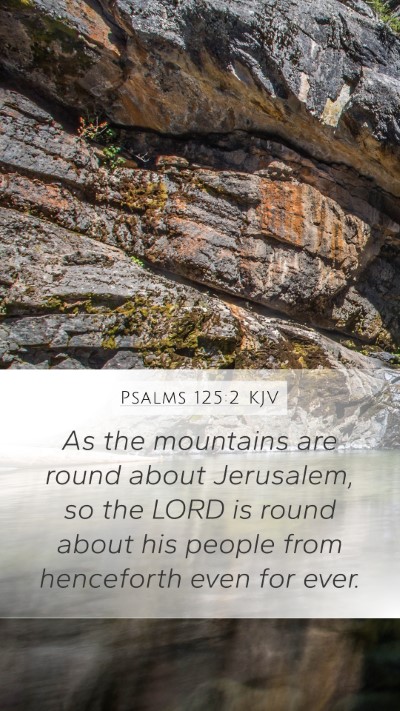 Psalms 125:2 Explained