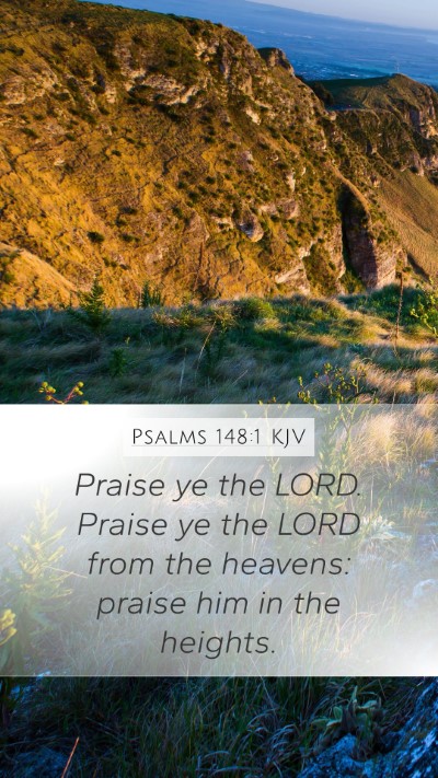 Psalms 148:1 Explained