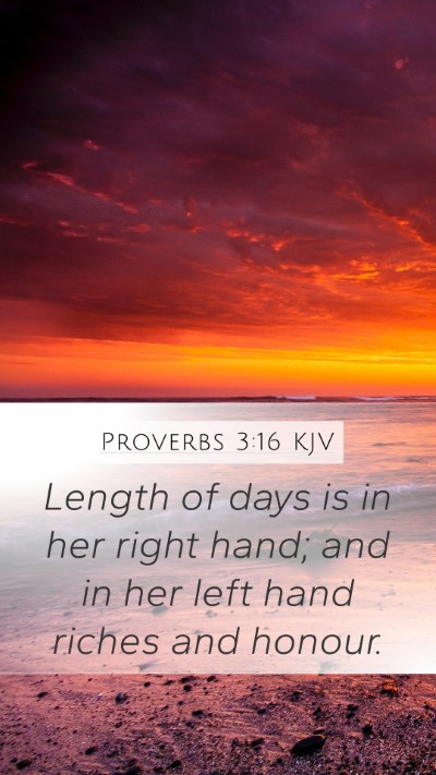 Proverbs 3:16 Explained