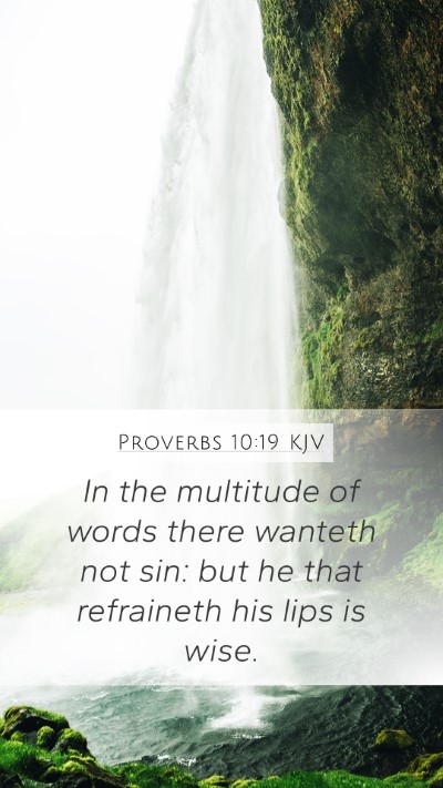 Proverbs 10:19 Explained