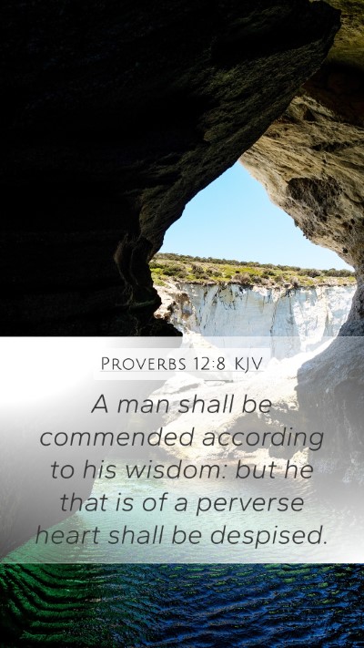 Proverbs 12:8 Explained