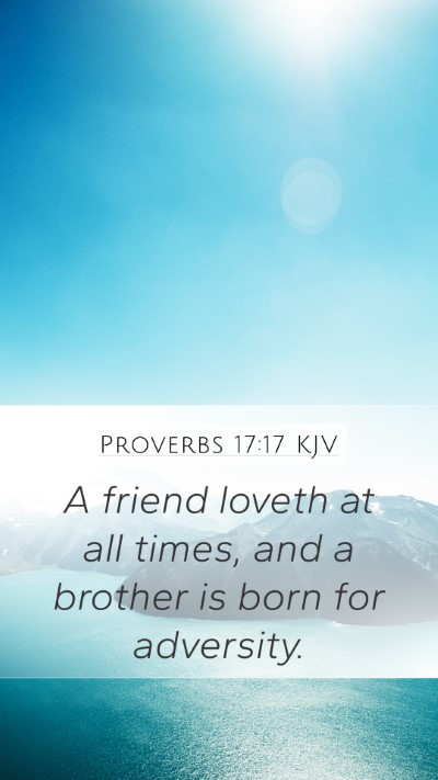 Proverbs 17:17 Explained