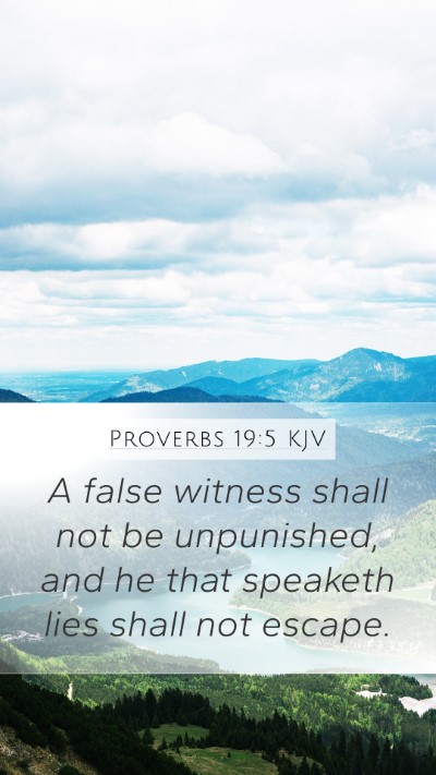 Proverbs 19:5 Explained