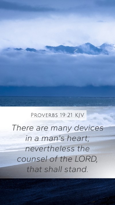 Proverbs 19:21 Explained