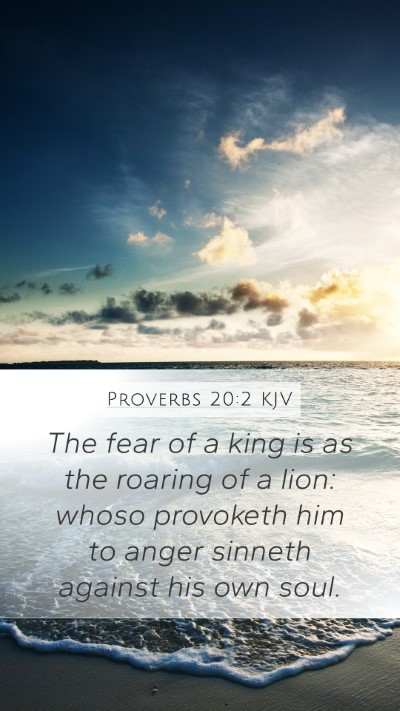 Proverbs 20:2 Explained