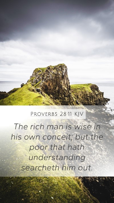 Proverbs 28:11 Explained