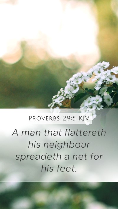 Proverbs 29:5 Explained