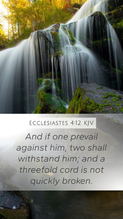 Ecclesiastes 4:12 Explained