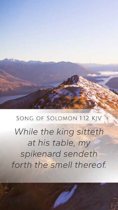 Song of Solomon 1:12 Explained