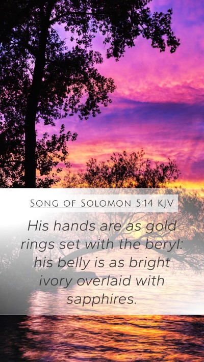 Song of Solomon 5:14 Explained