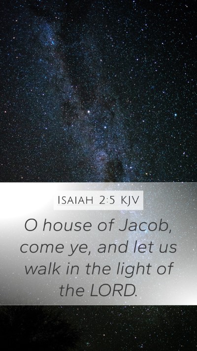 Isaiah 2:5 Explained