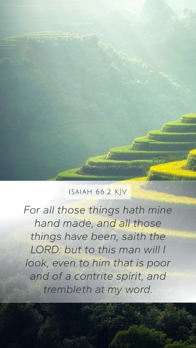 Isaiah 66:2 Explained