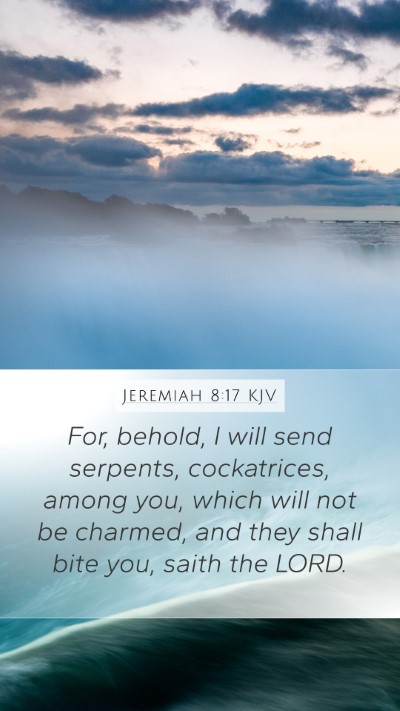 Jeremiah 8:17 Explained