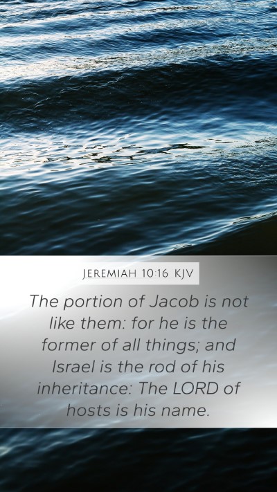 Jeremiah 10:16 Explained