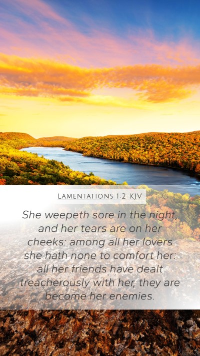 Lamentations 1:2 Explained