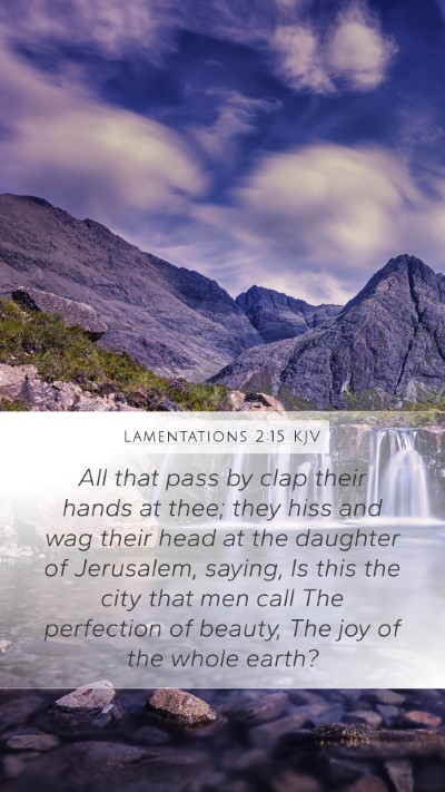 Lamentations 2:15 Explained