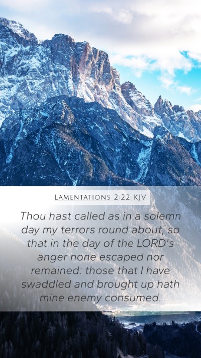 Lamentations 2:22 Explained