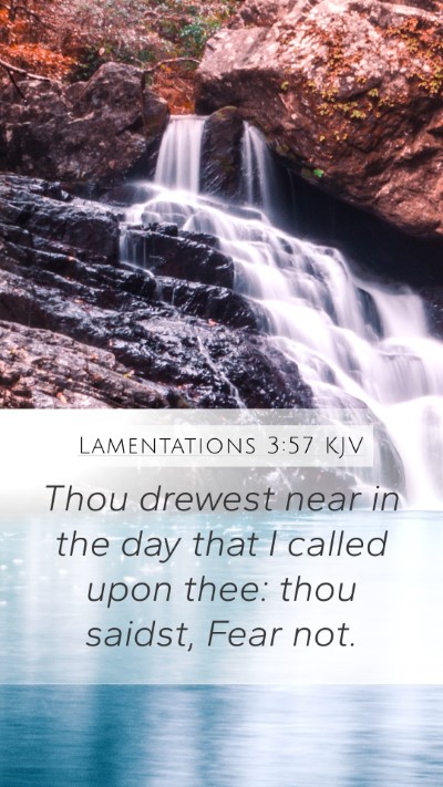 Lamentations 3:57 Explained