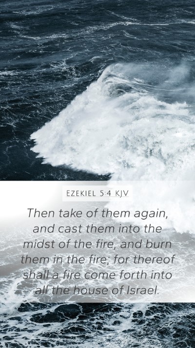 Ezekiel 5:4 Explained