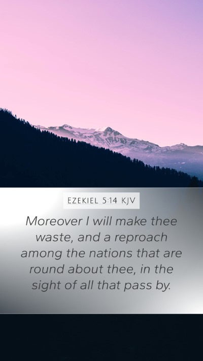 Ezekiel 5:14 Explained