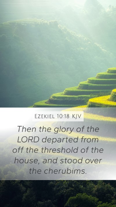 Ezekiel 10:18 Explained