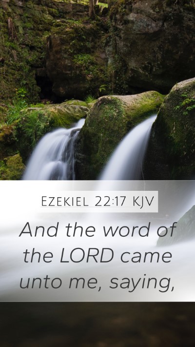 Ezekiel 22:17 Explained