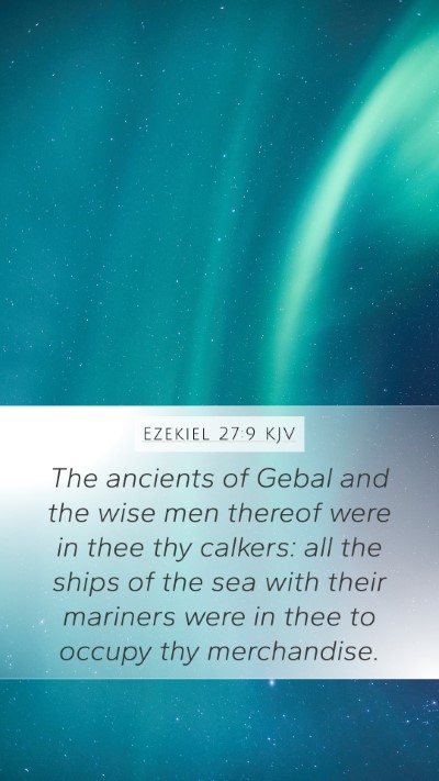 Ezekiel 27:9 Explained