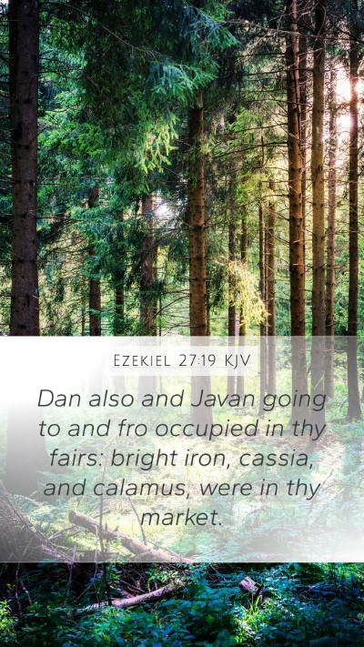 Ezekiel 27:19 Explained