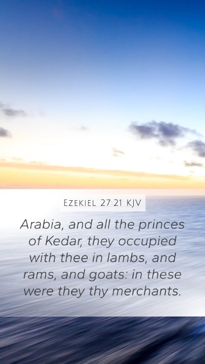 Ezekiel 27:21 Explained