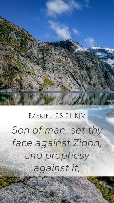 Ezekiel 28:21 Explained