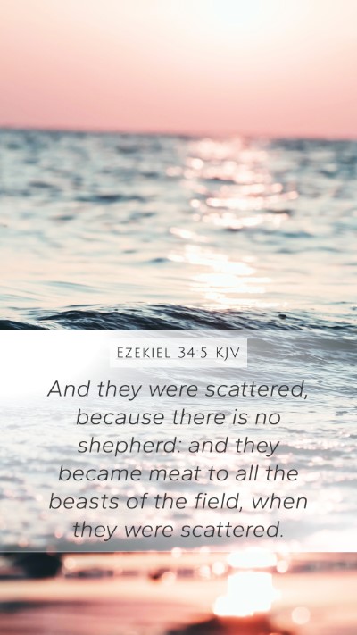 Ezekiel 34:5 Explained