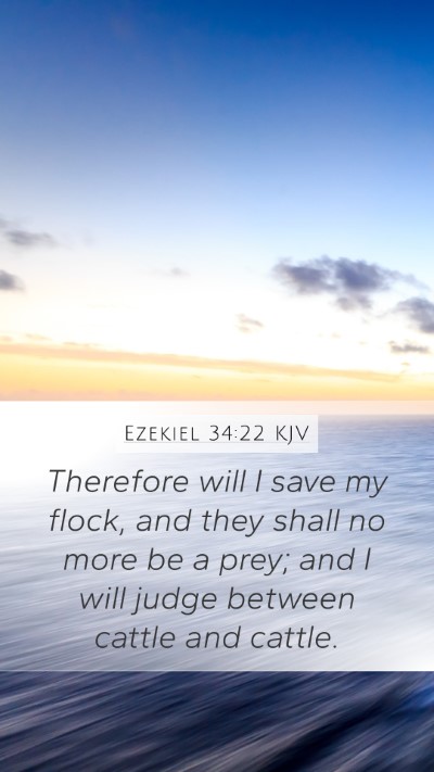 Ezekiel 34:22 Explained