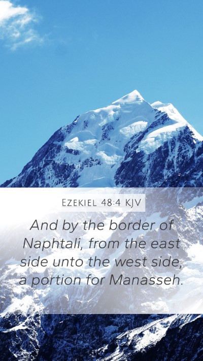 Ezekiel 48:4 Explained