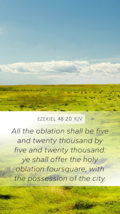 Ezekiel 48:20 Explained