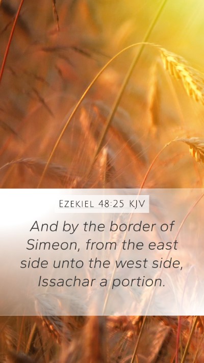 Ezekiel 48:25 Explained