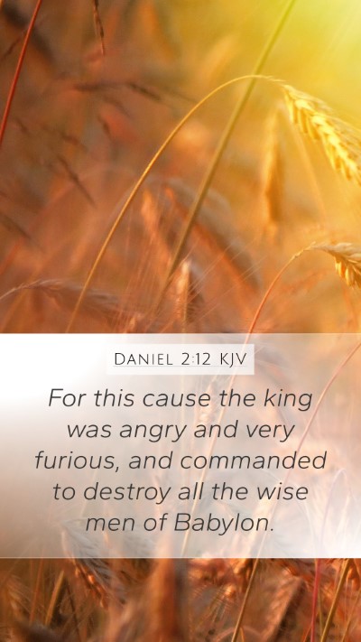 Daniel 2:12 Explained