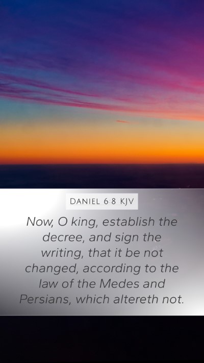 Daniel 6:8 Explained