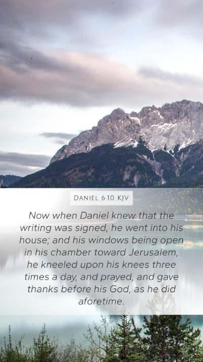 Daniel 6:10 Explained