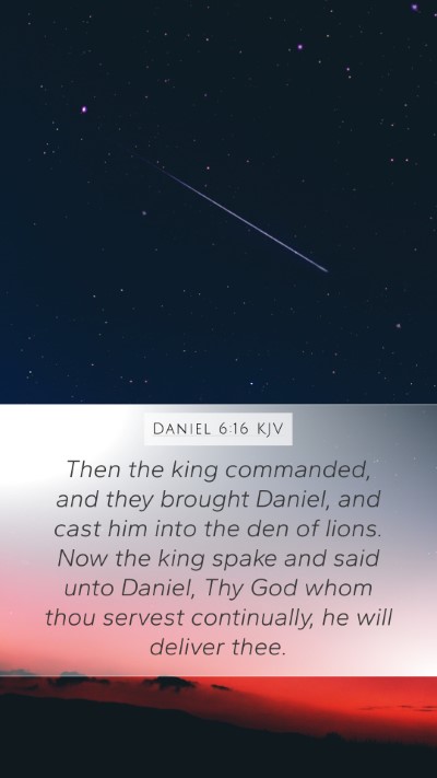 Daniel 6:16 Explained