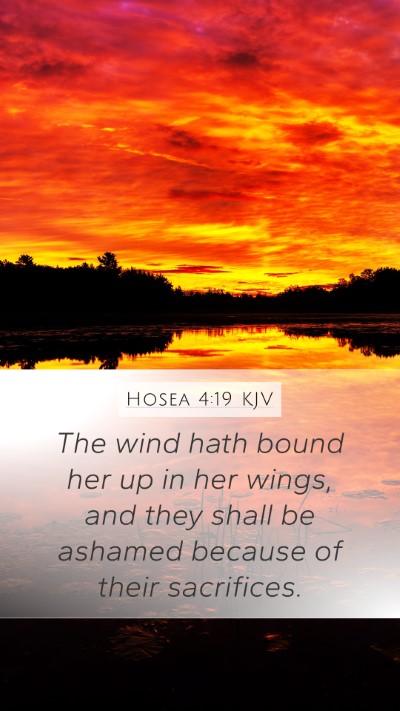 Hosea 4:19 Explained